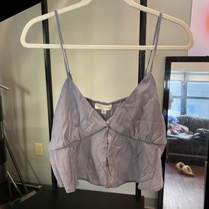 Pacsun LA Hearts Tank Top in Dusty Purple